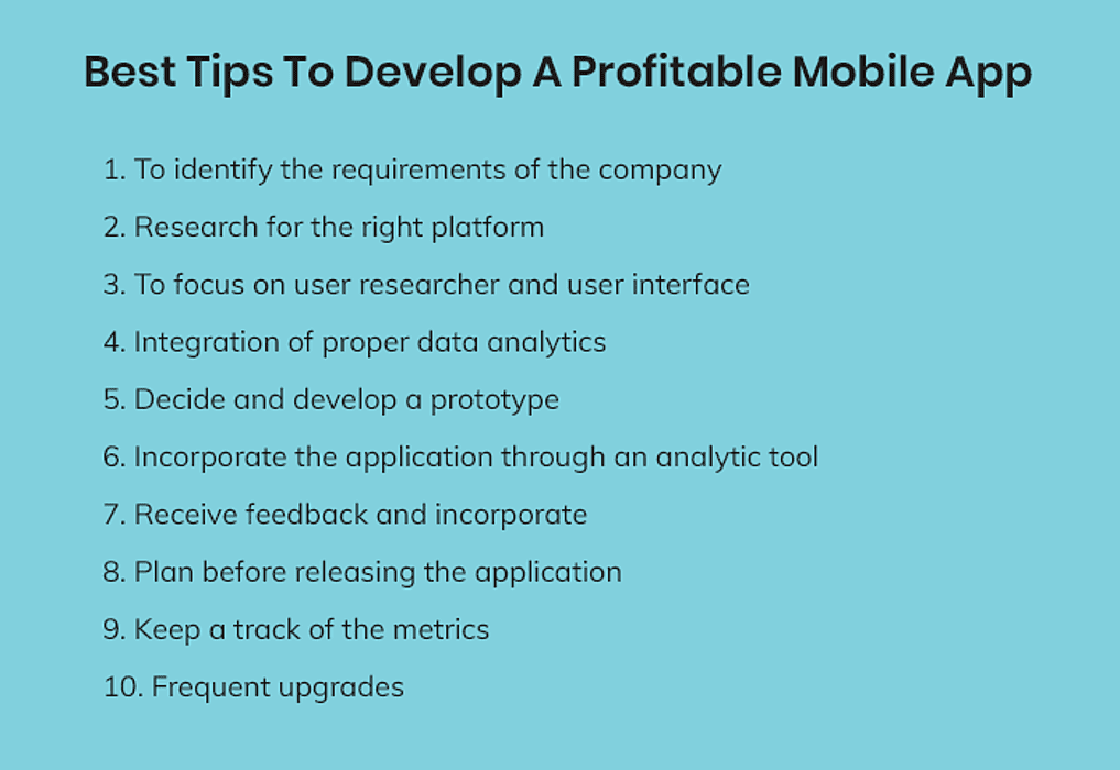 Develop a Profitable App