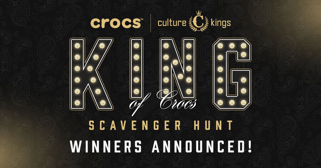 Crocs x Culture Kings Scavenger Hunt Winners Announced!