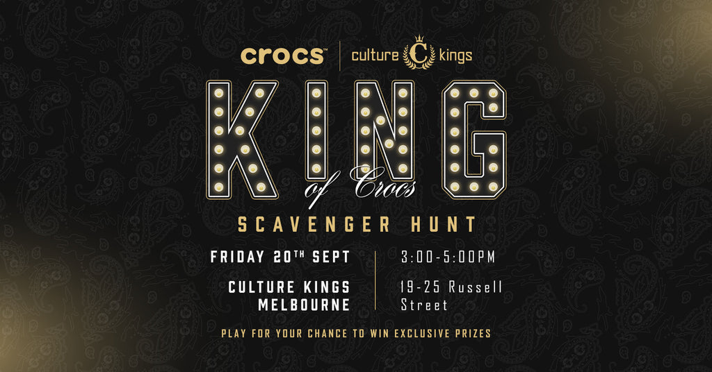 NEW Culture Kings x Crocs Collab Takes Over Melbourne CBD