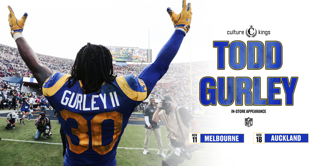 Todd Gurley is Touching Down at Culture Kings!