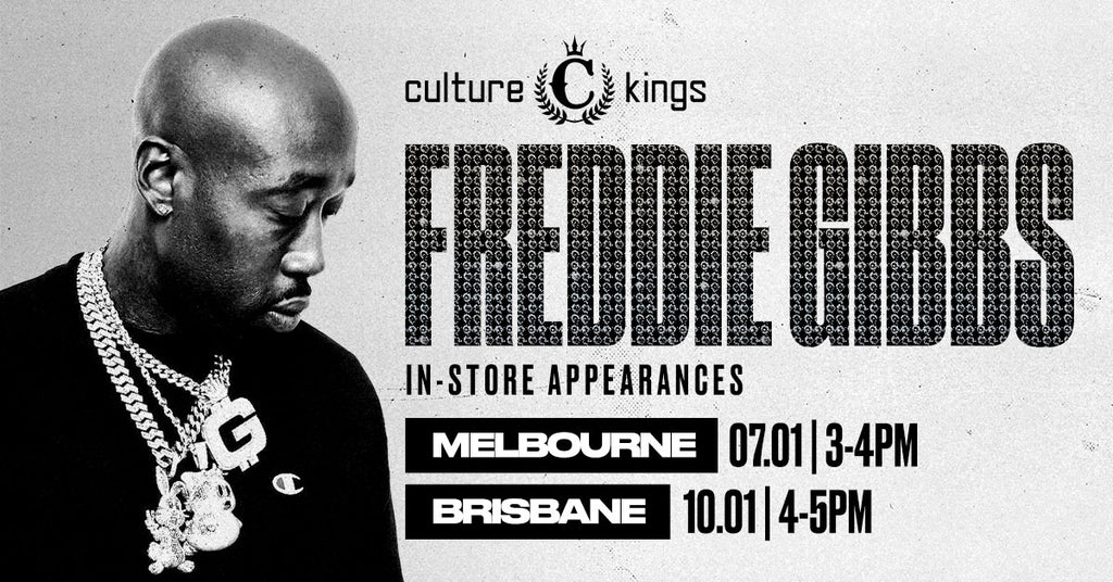 FREDDIE GIBBS IS DOWN UNDER!